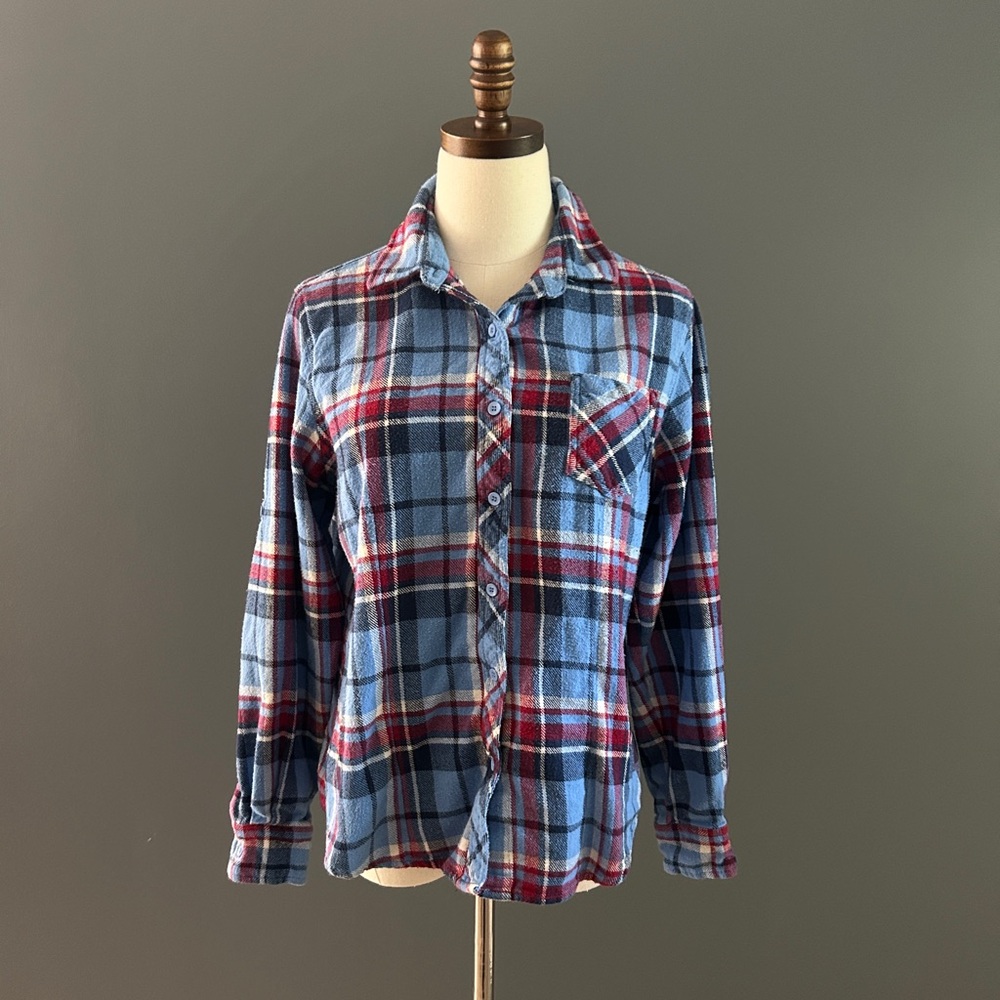 Old Mill Roll Up Sleeve Flannel